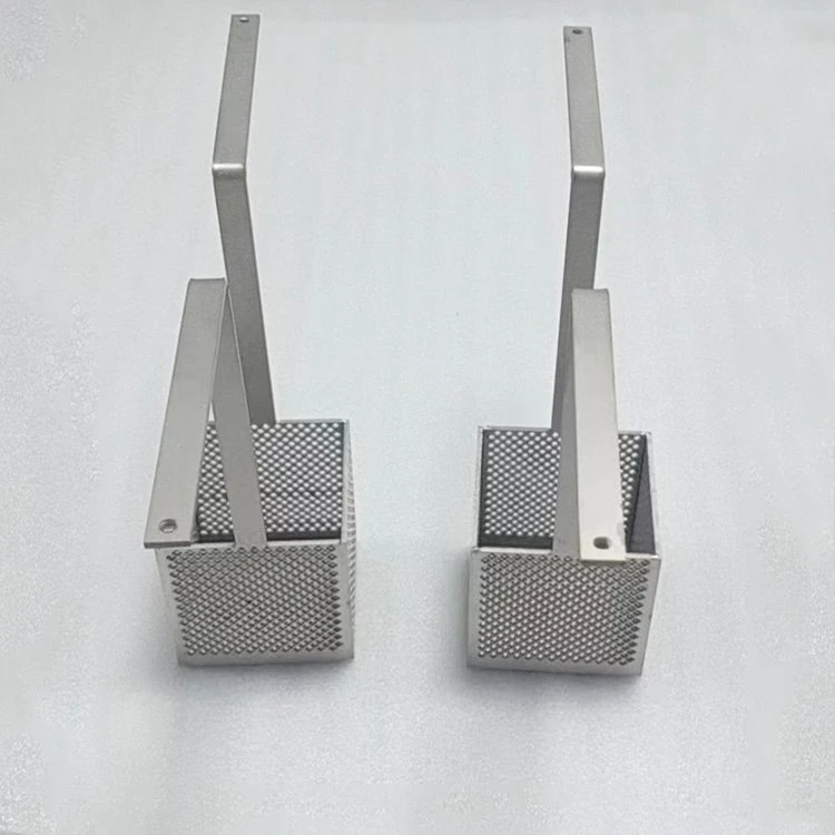 Platinum electrode titanium anode basket
