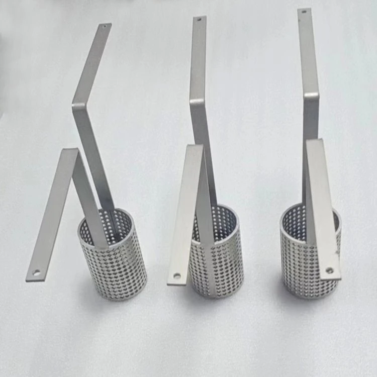 Platinum titanium anode basket